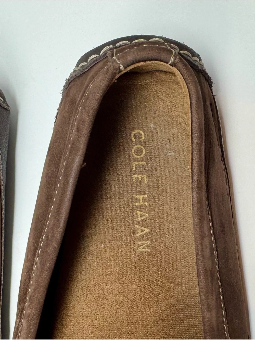 Cole Haan | Men’s Dark Brown Suede Driving Loafers, Size 13 - EUC